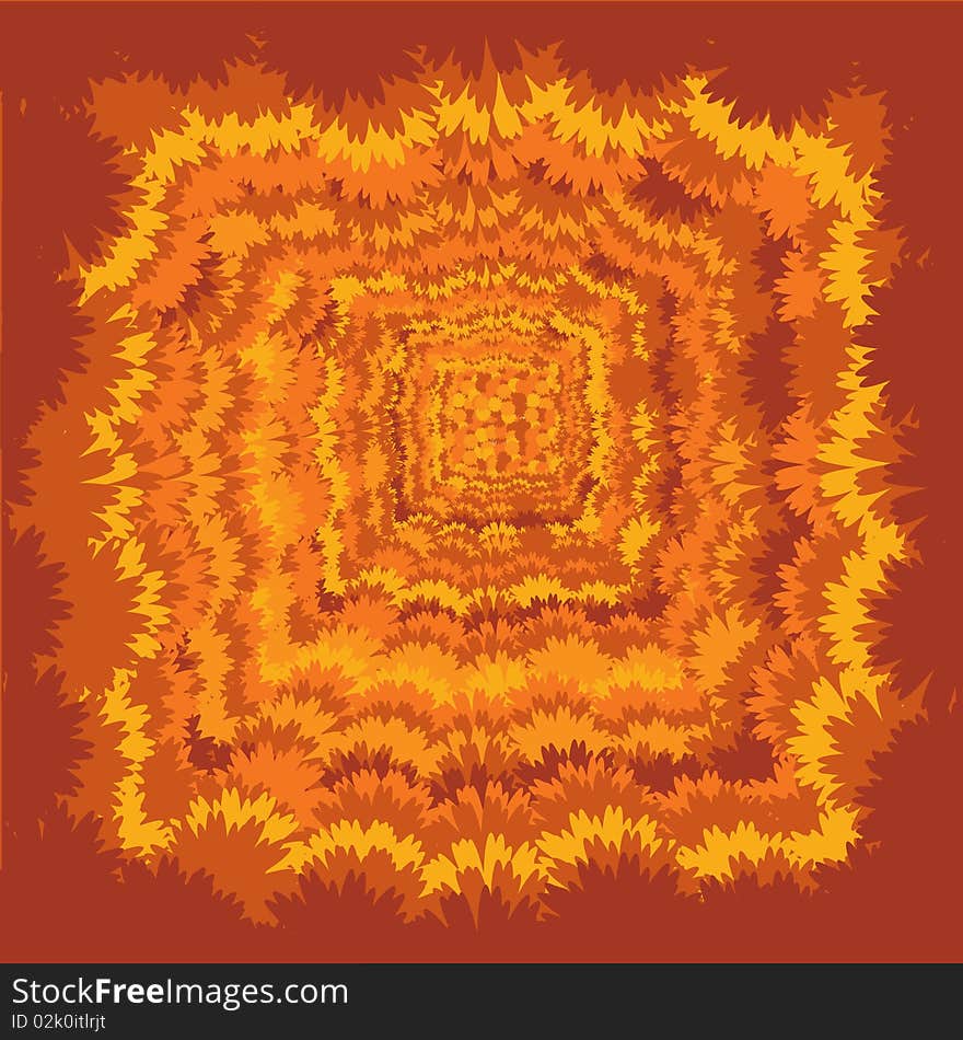 Autumn Floral Background