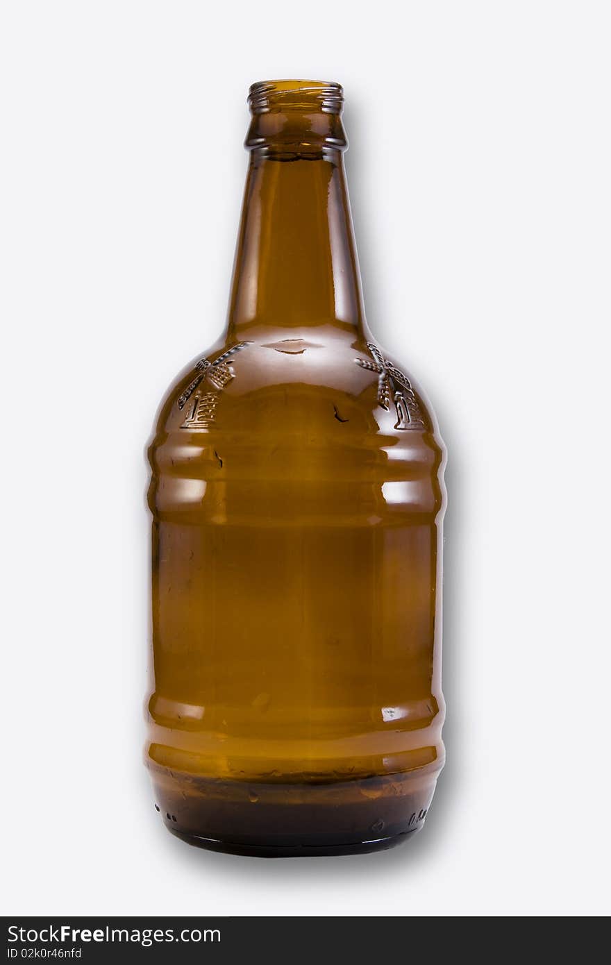 Brown Beer Bottle