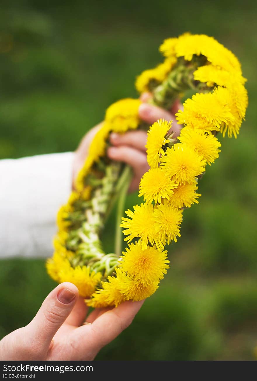 Wreath Of Dandelions