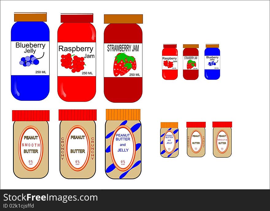 Jams ,jellies And Peanut Butter