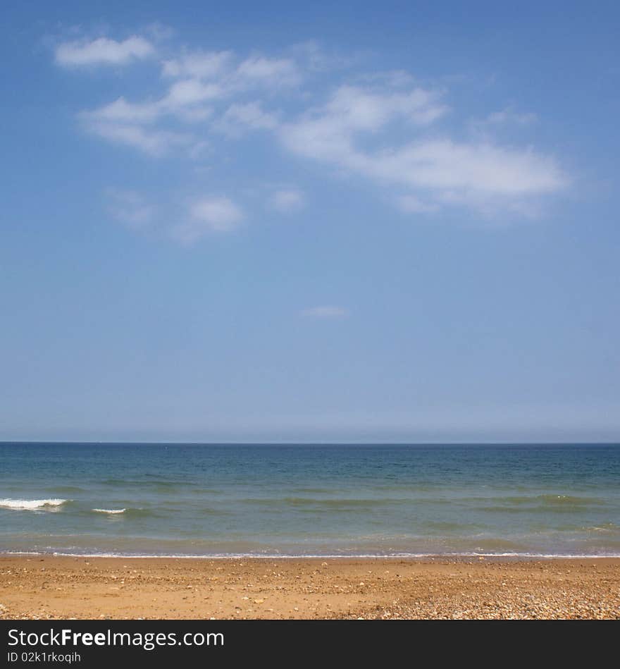 Beach, Sea and Blue Sky