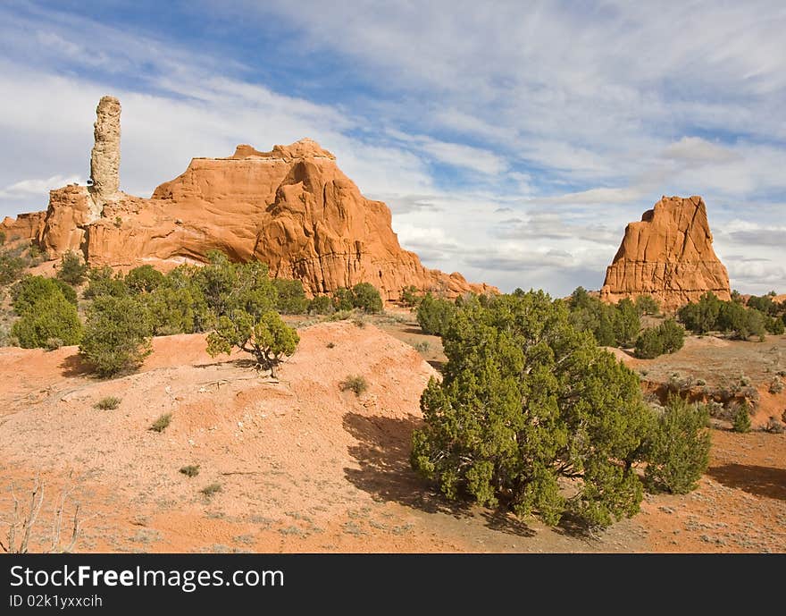 Landscape image of Kodachrome state park Utah. Landscape image of Kodachrome state park Utah