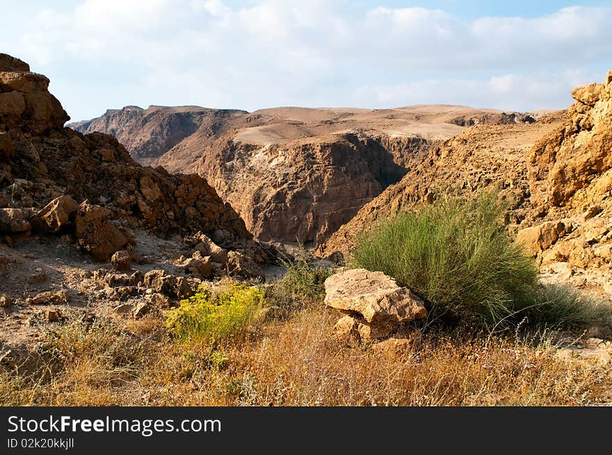 Metsoke Dragot - view to Wadi Darga. Metsoke Dragot - view to Wadi Darga