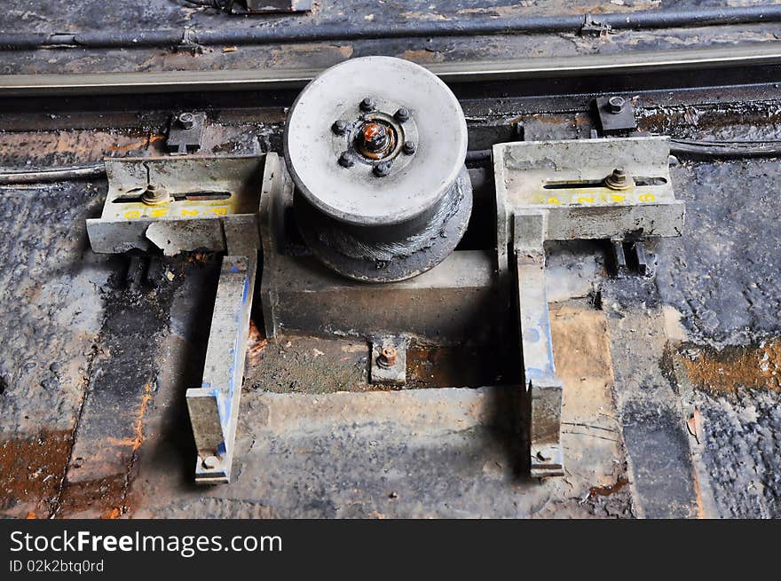 Cable Car Reel Tackle Steel One of the ingredients. Monorail system in Hong Kong.