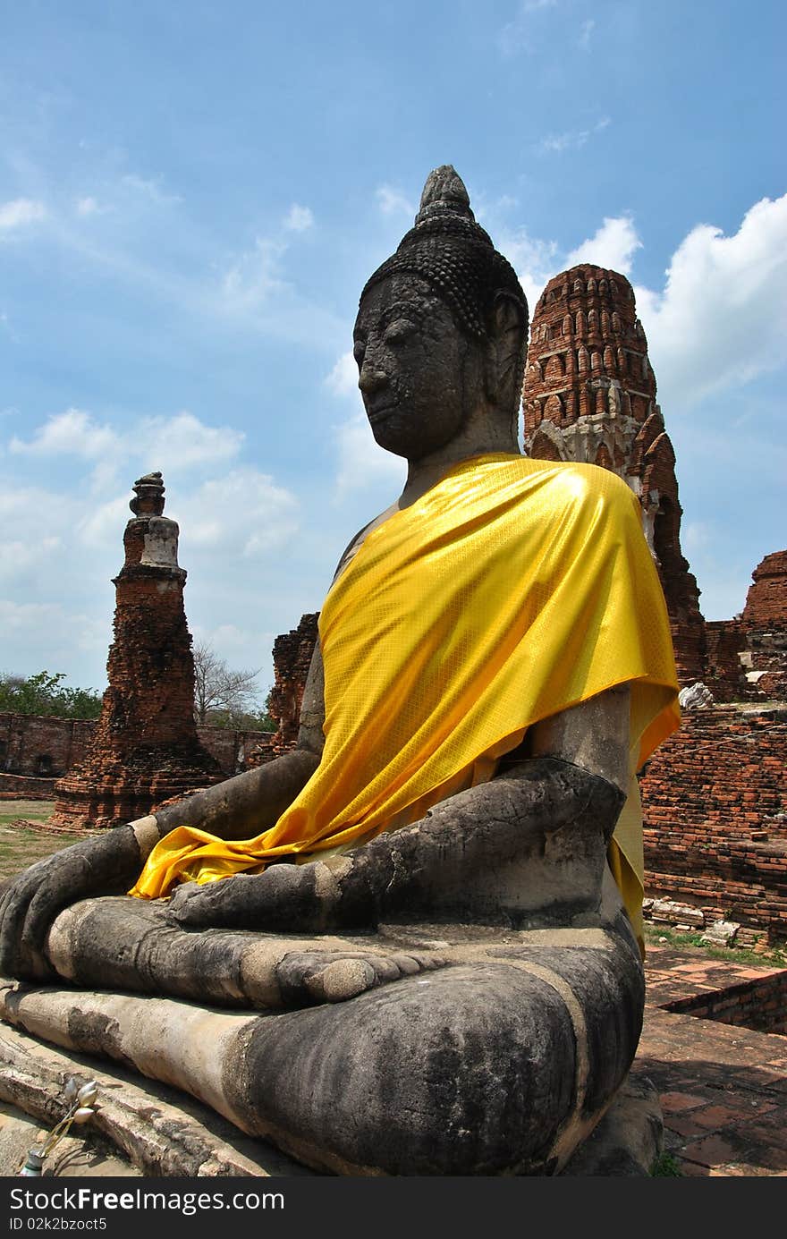 Nature buddha sky heaven stone brick