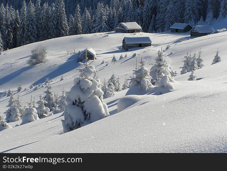 White Hillside