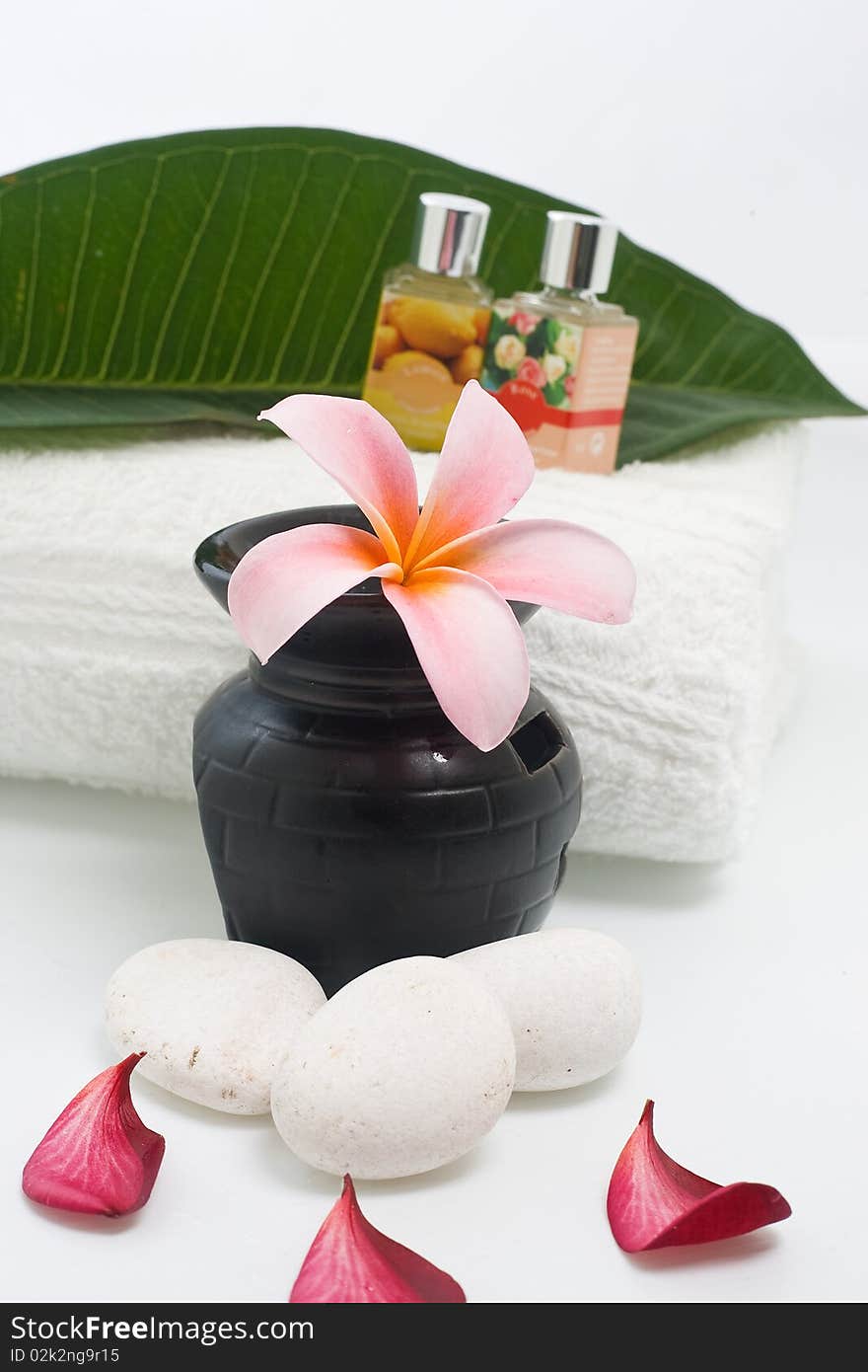 Flowers that the concept of traditional Malay spa. Flowers that the concept of traditional Malay spa