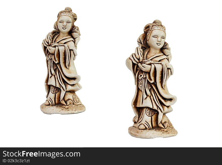 Chinese netsuke Guan Yin