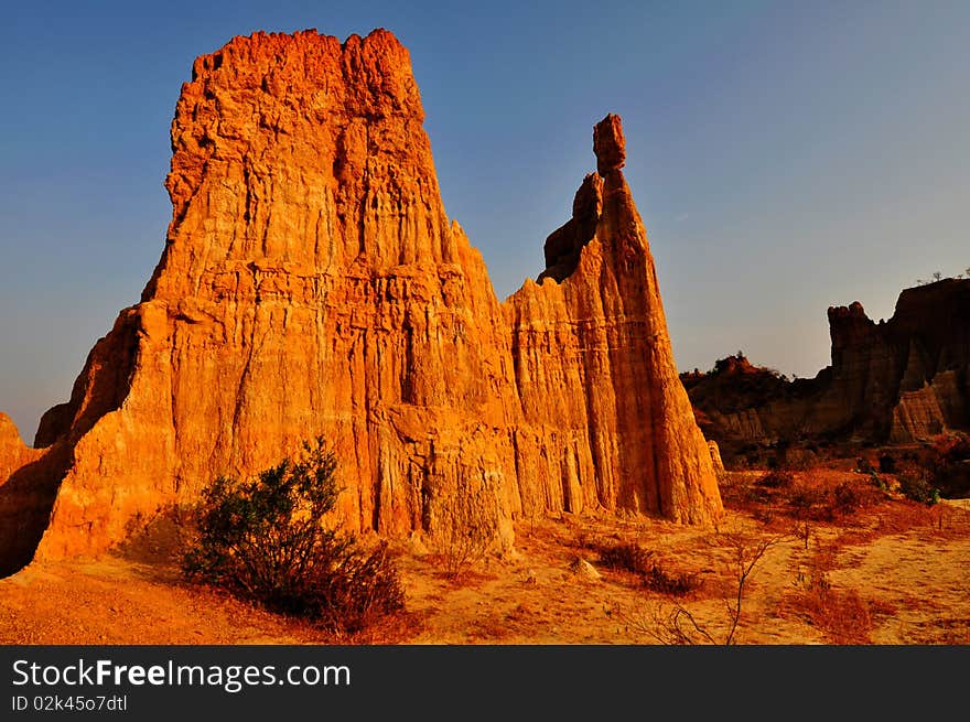 Column of stone