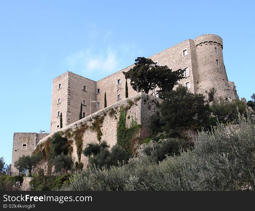 Italian Castle Of Rocca D Evandro