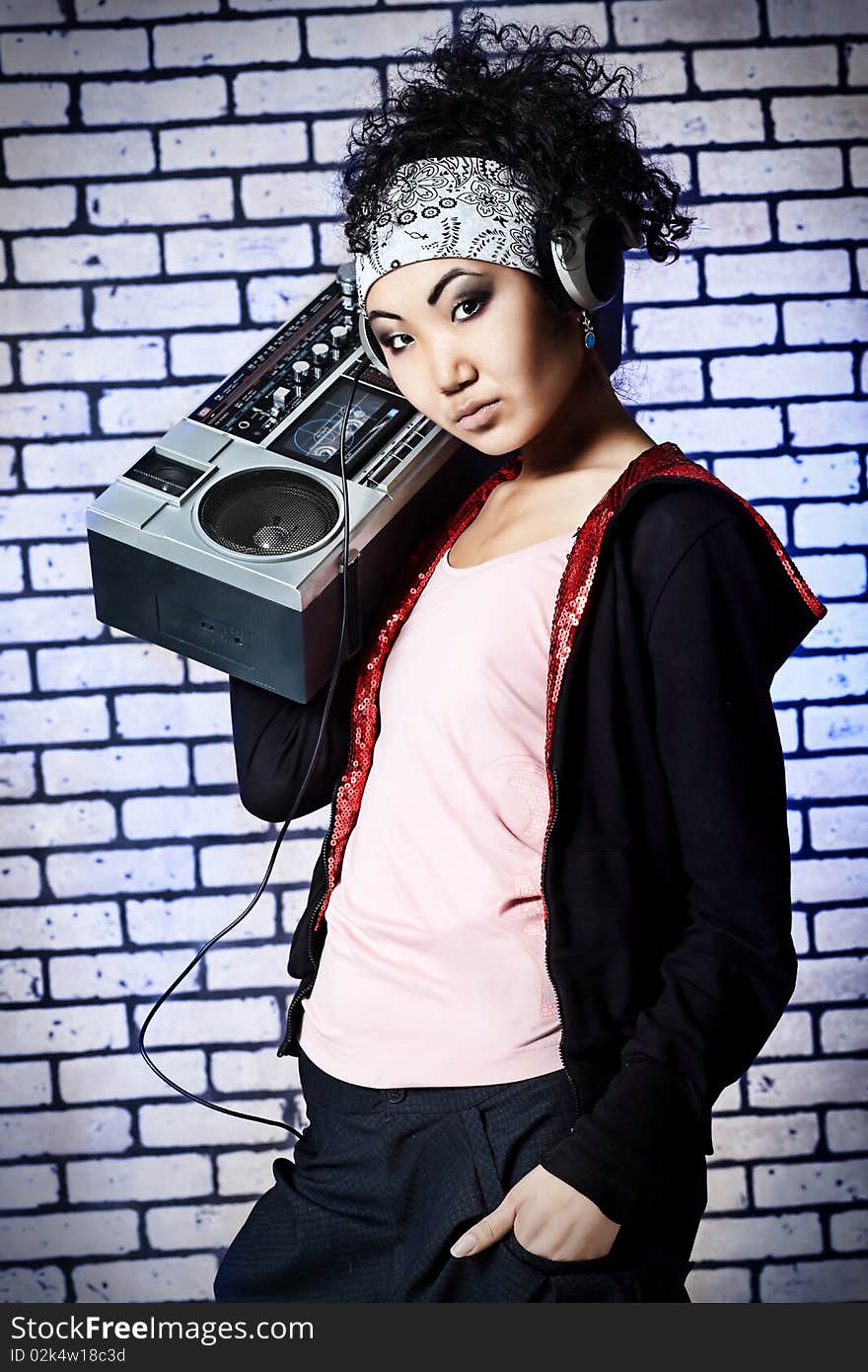 Hip-hop girl