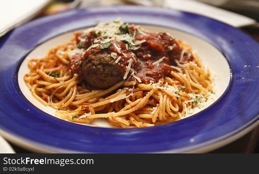 Spaghetti And Meatballs