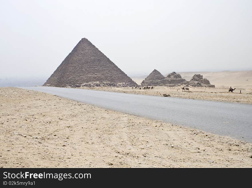 Pyramids of Giza,Egypt,Africa