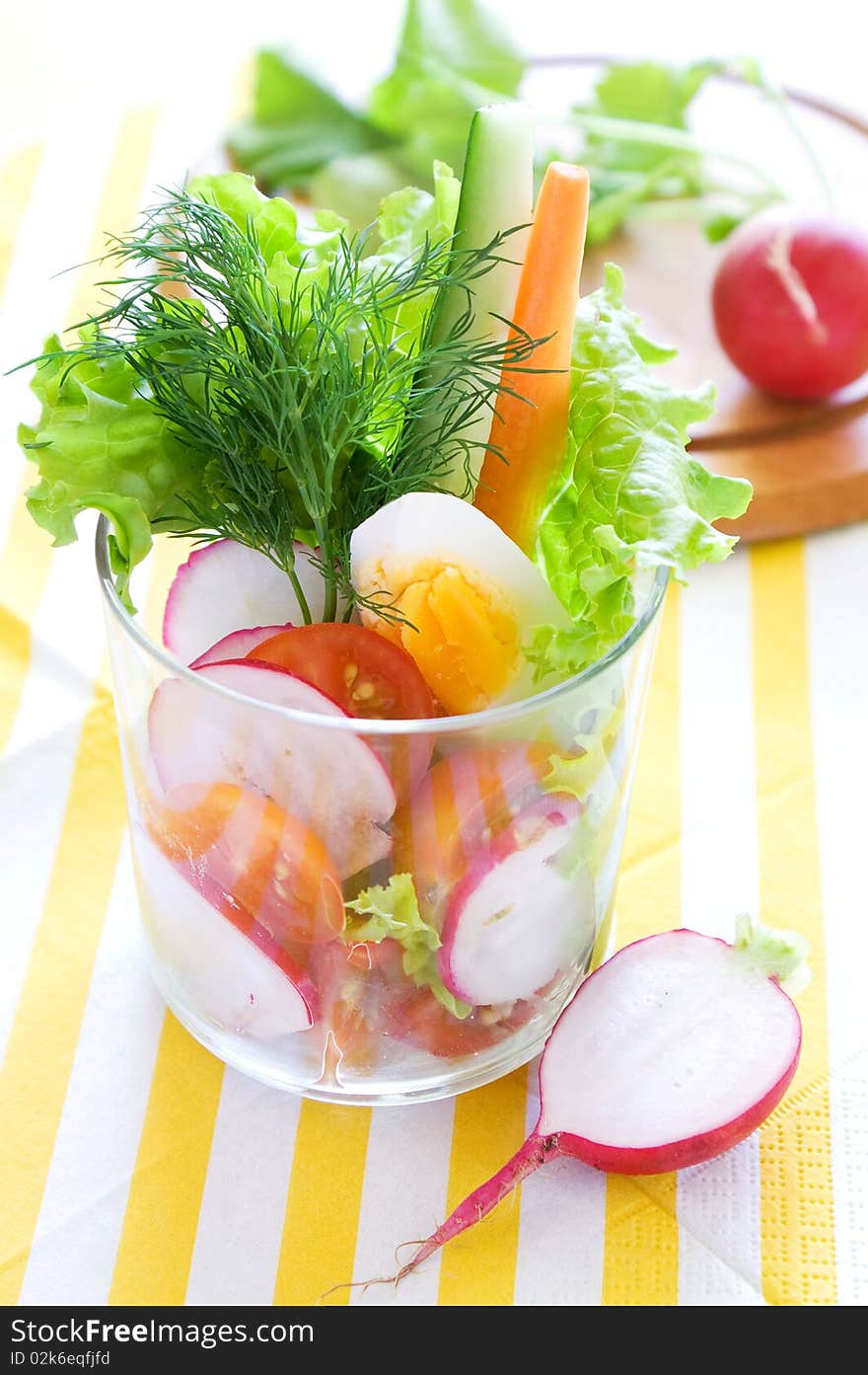 Delicious fresh vegetables sticks for snack. Delicious fresh vegetables sticks for snack