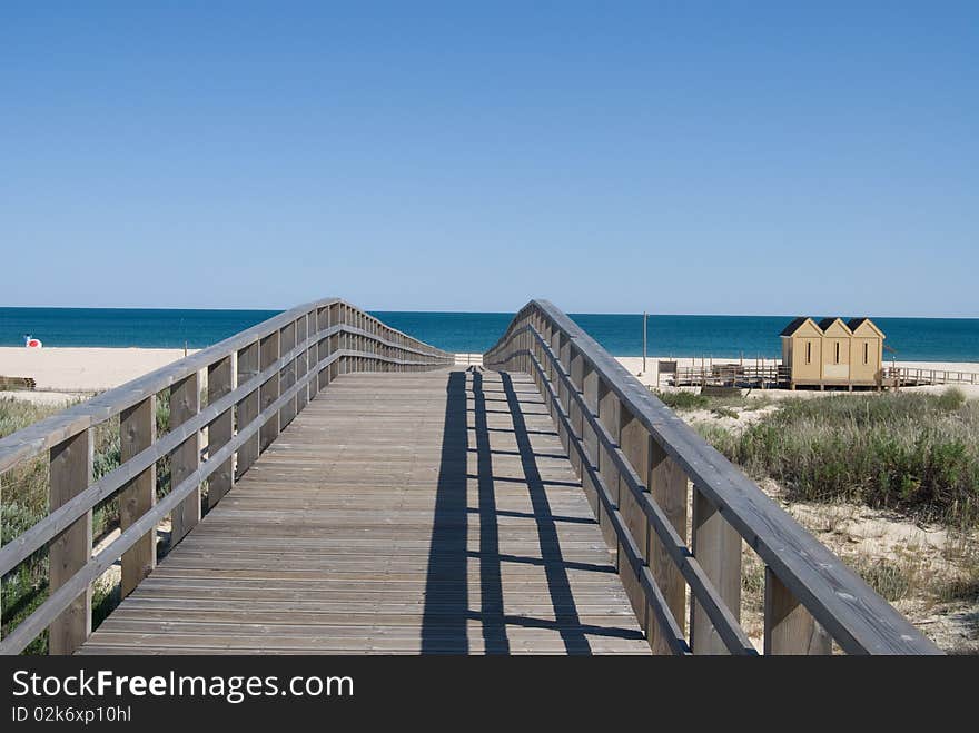 The bridge to ocean