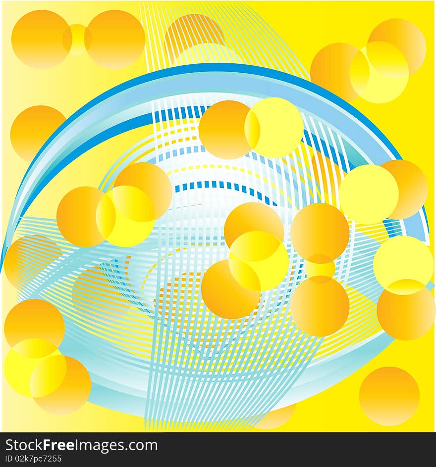 Colorful abstract background-color illustration