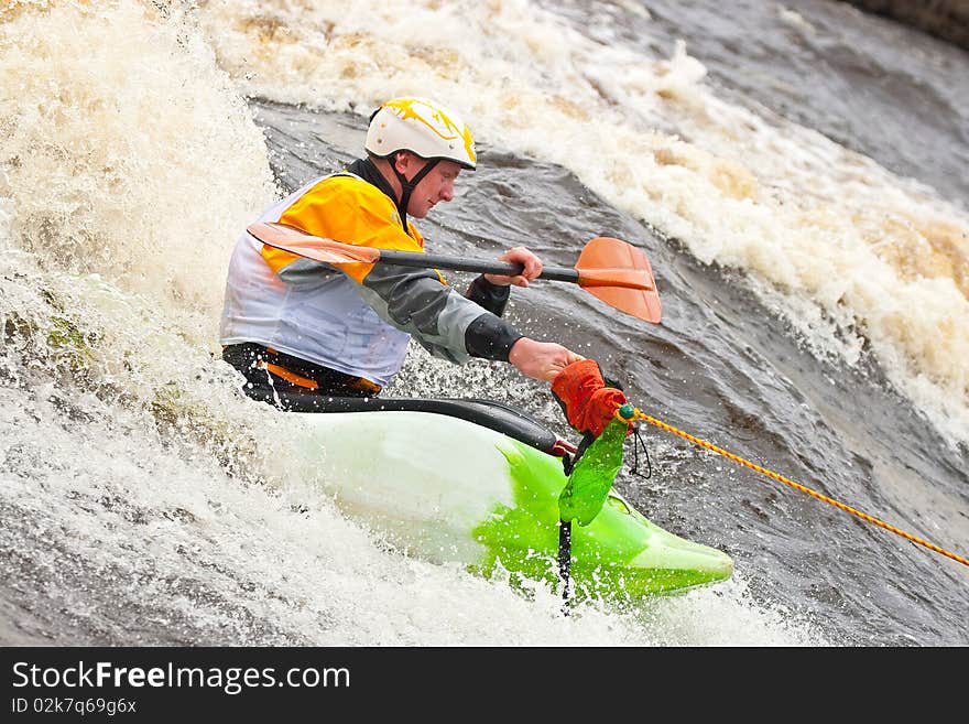 Freestyle On Whitewater