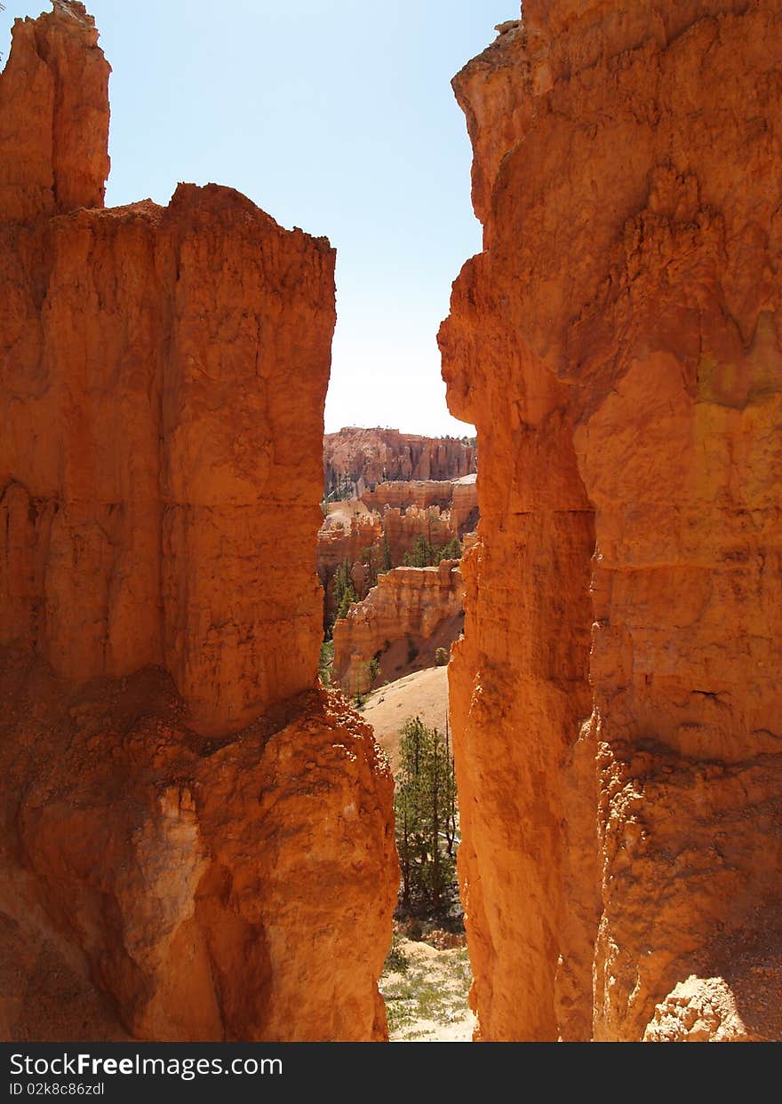 Bryce Canyon along Peekaboo trail