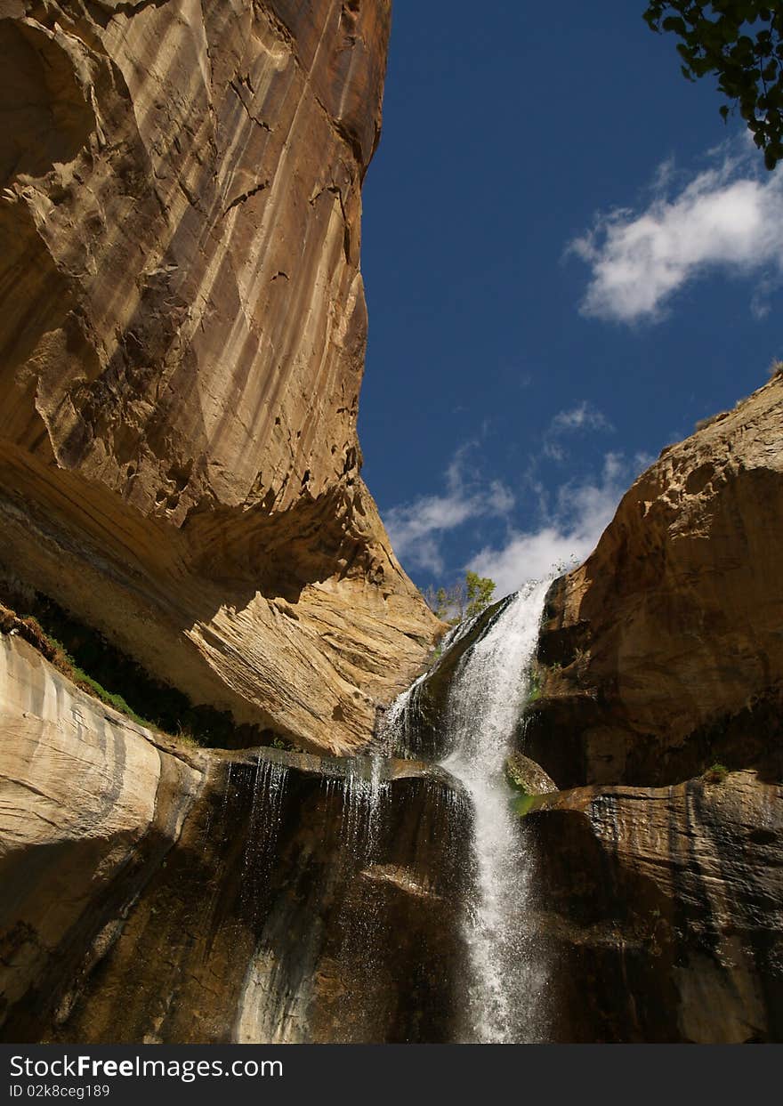 Lower Calf falls Escalante, Utah