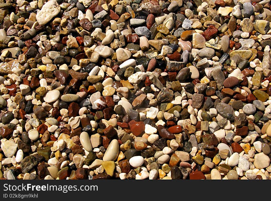 Multicolor Stone Background