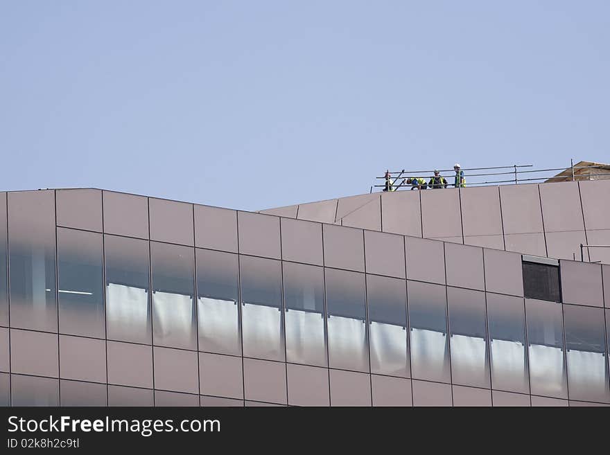 Top of offices located in London