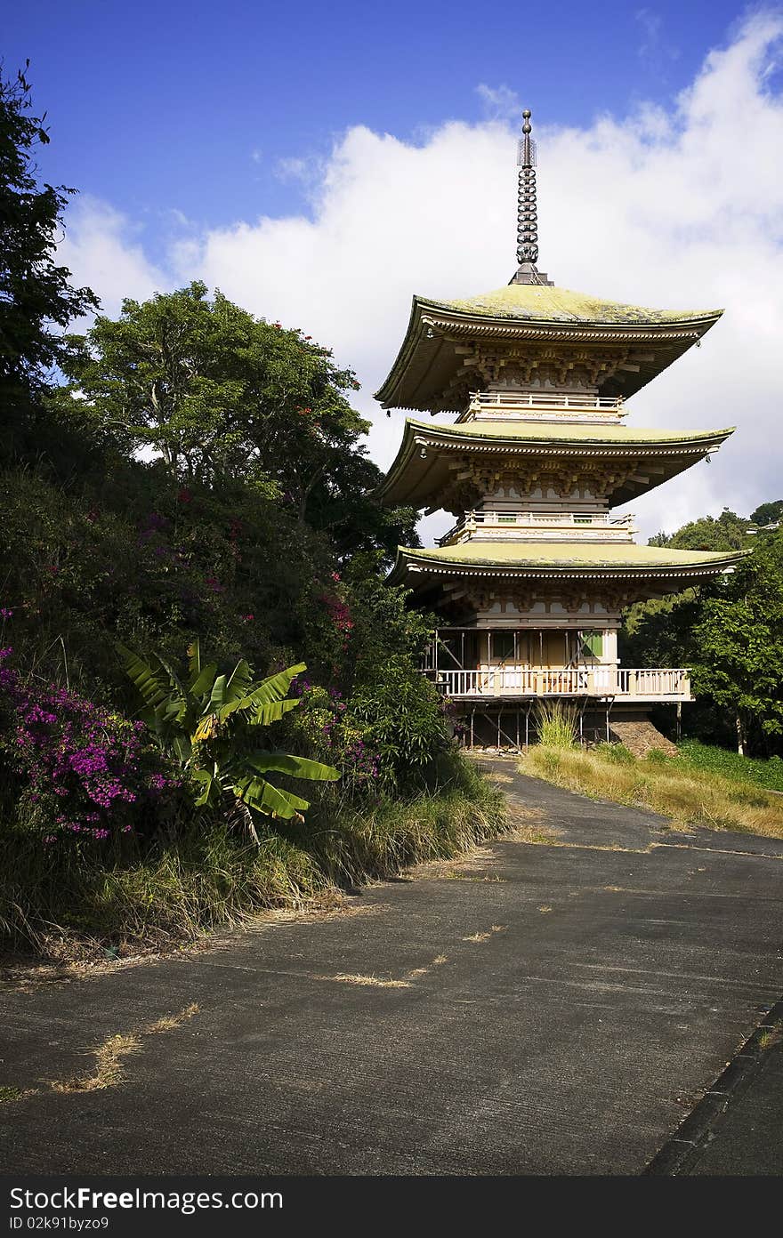 Japanese Garden & Cemetery, Oahu, Hawaiian Islands