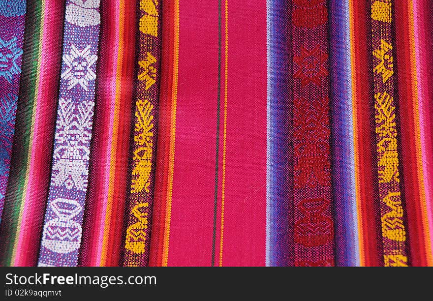 Peruvian Textile Detail