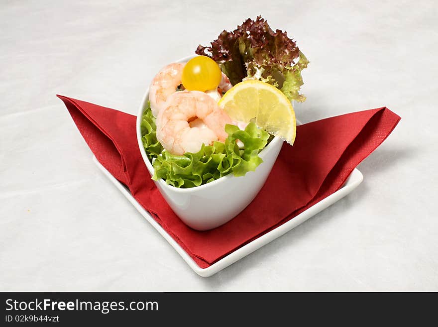 Seafruits salad