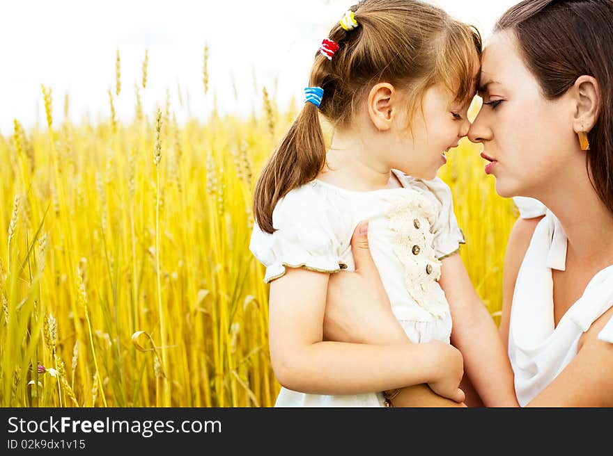 Mother and daughter