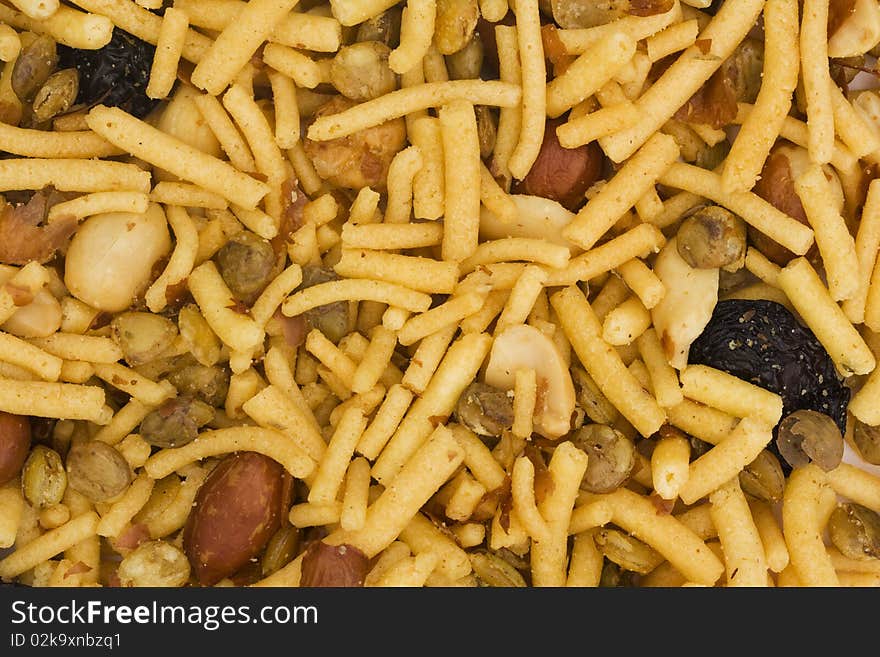 Background of bombay mix