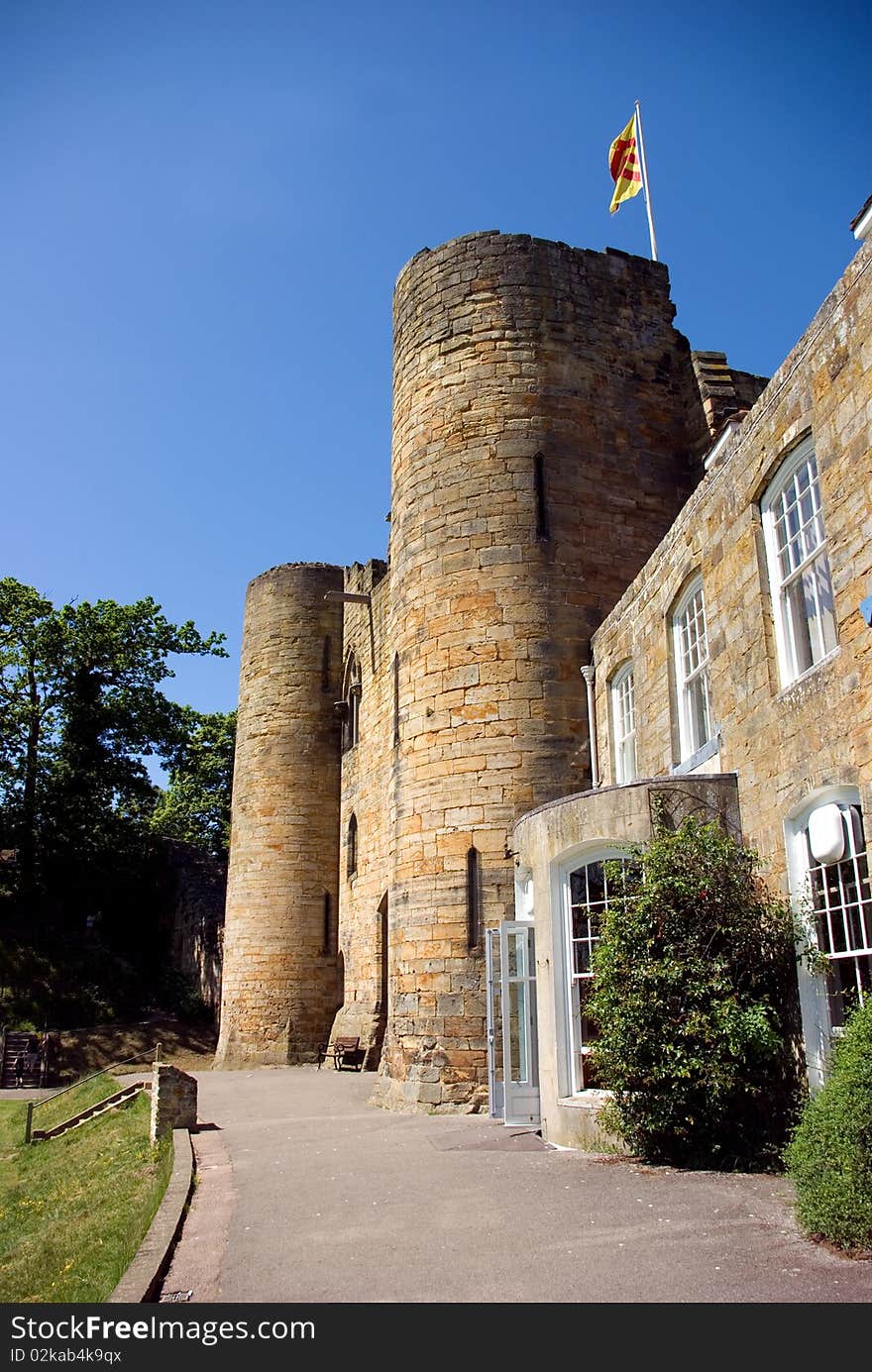 Tonbridge Castle in Kent England.