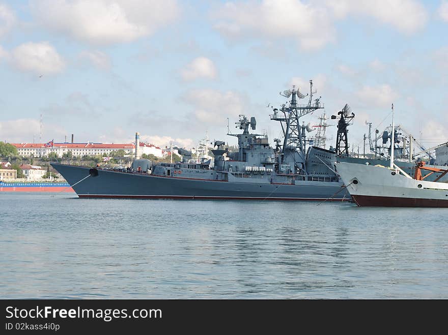 Russian warships in Sevastopol, Crimea