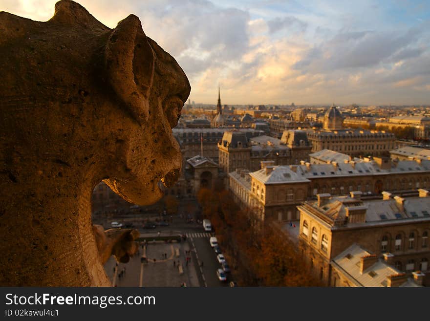 Grotesque on Guard, Paris, France