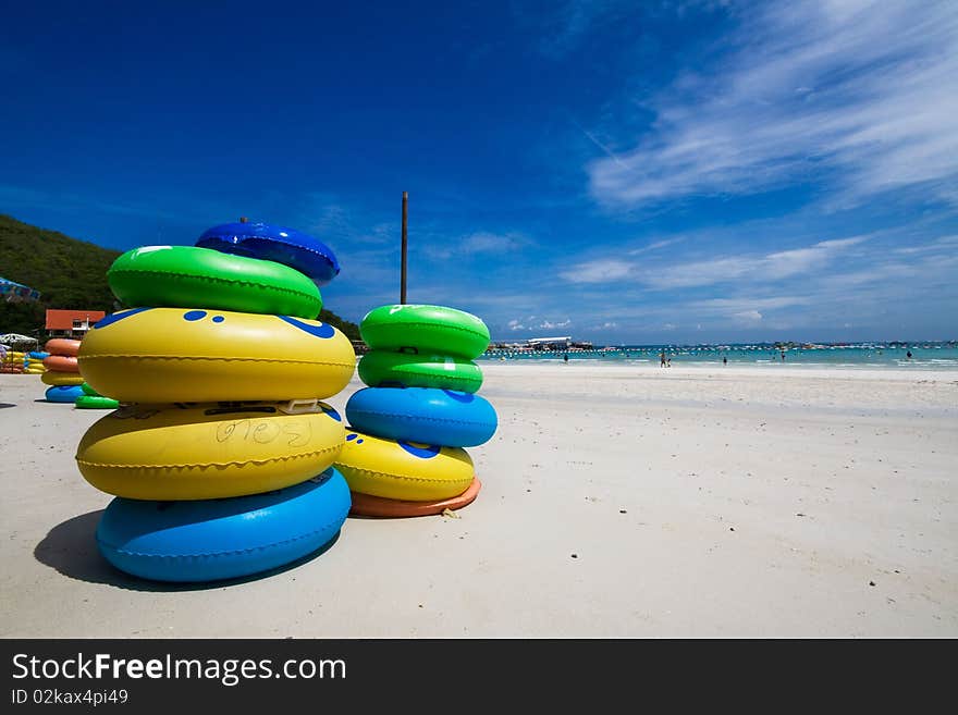 Color Rubber Rings Of Koh Larn Pattaya