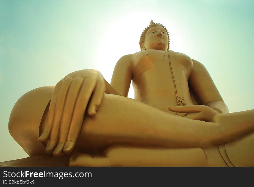 The largest statues of Buddha in Thailand