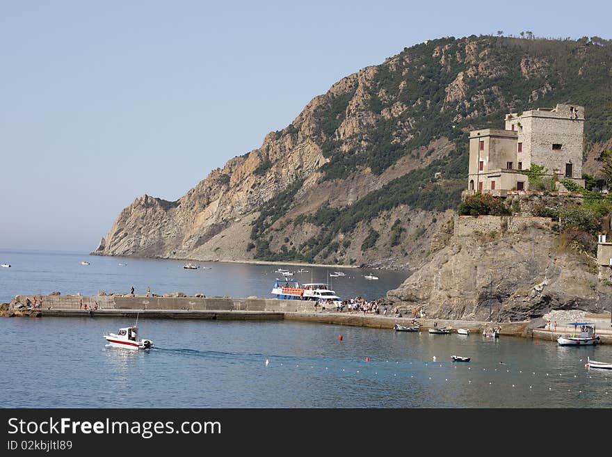 View of Vernazza, Cinque Terre, Italy