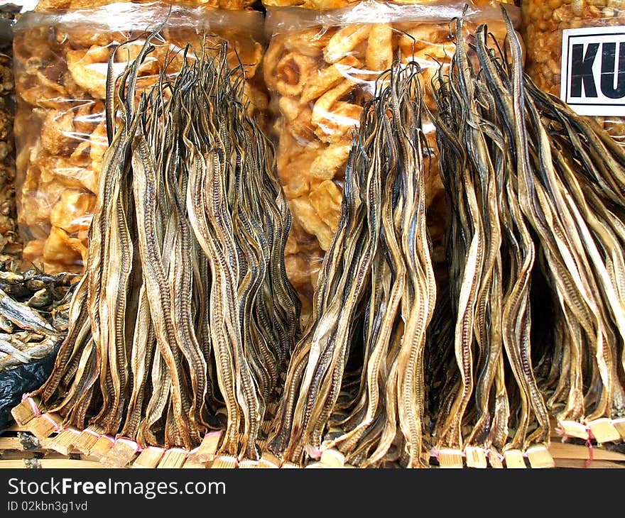 Dried Fish Skins