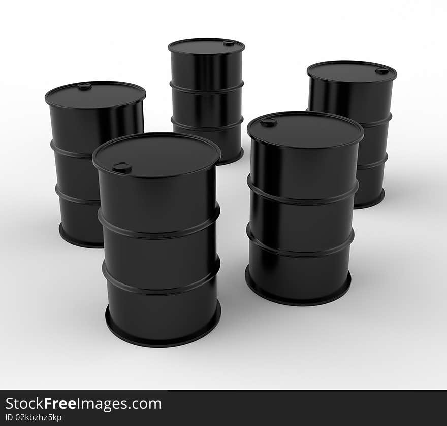 Oil barrels