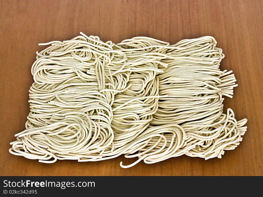 Uncooked Noodles