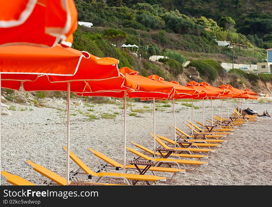 Yellow Deckchair