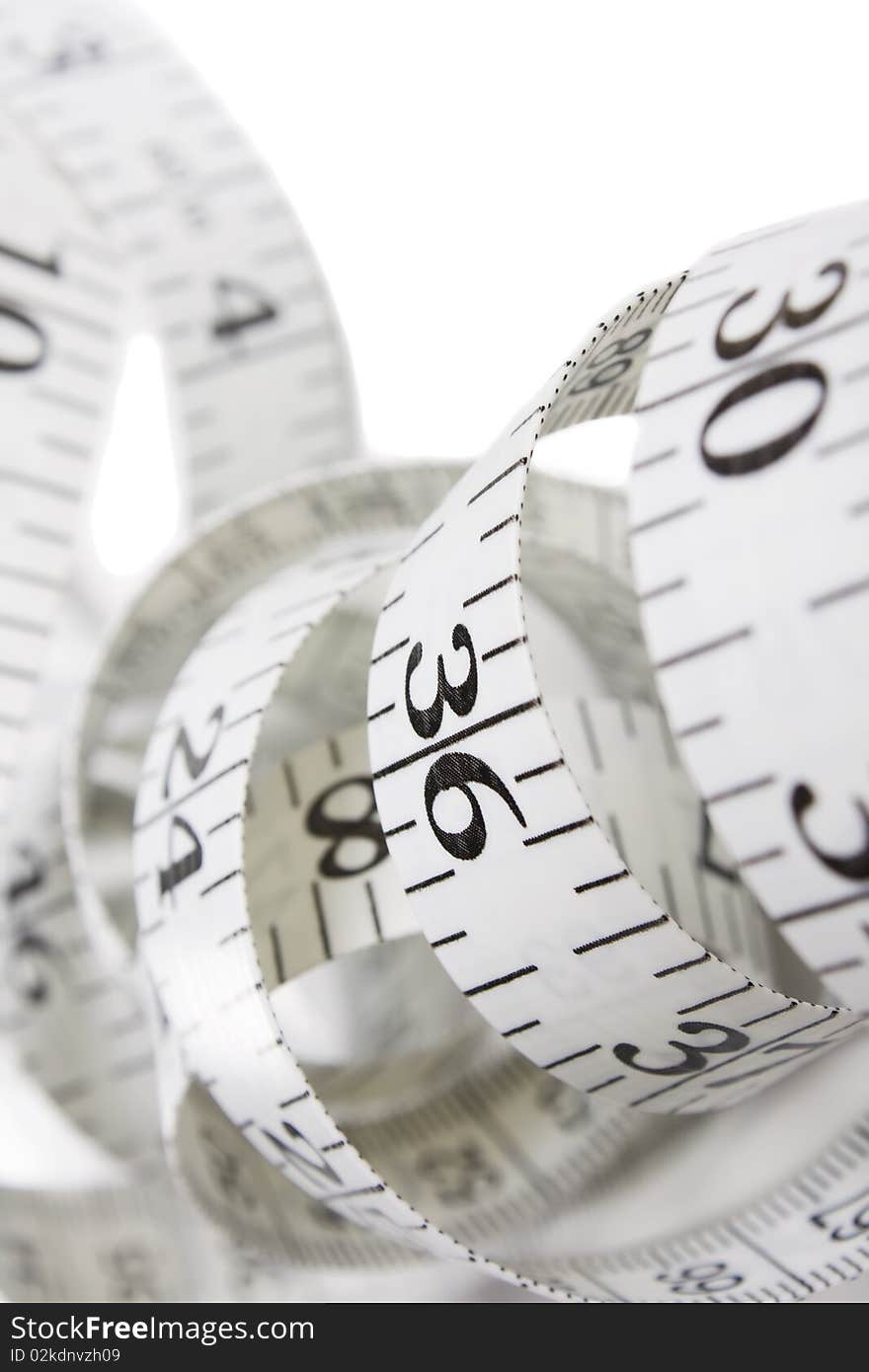 Tape measure closeup