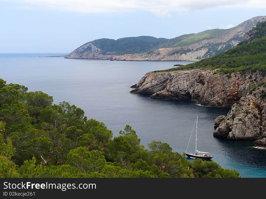 Cala d en Serra in Ibiza