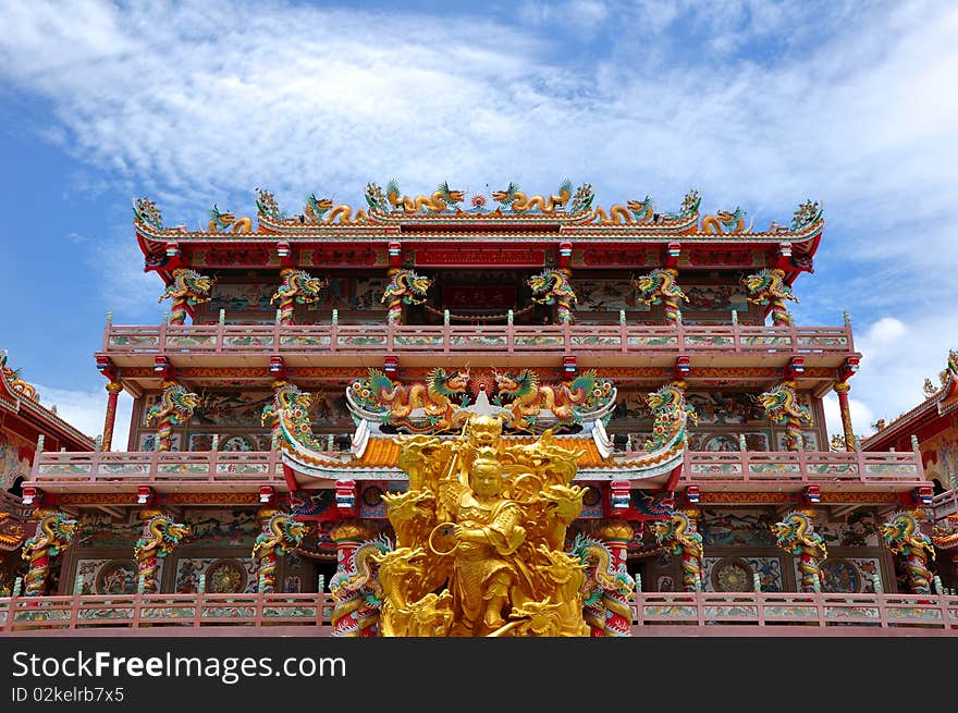 Chinese temple or joss house in thailand. Chinese temple or joss house in thailand.