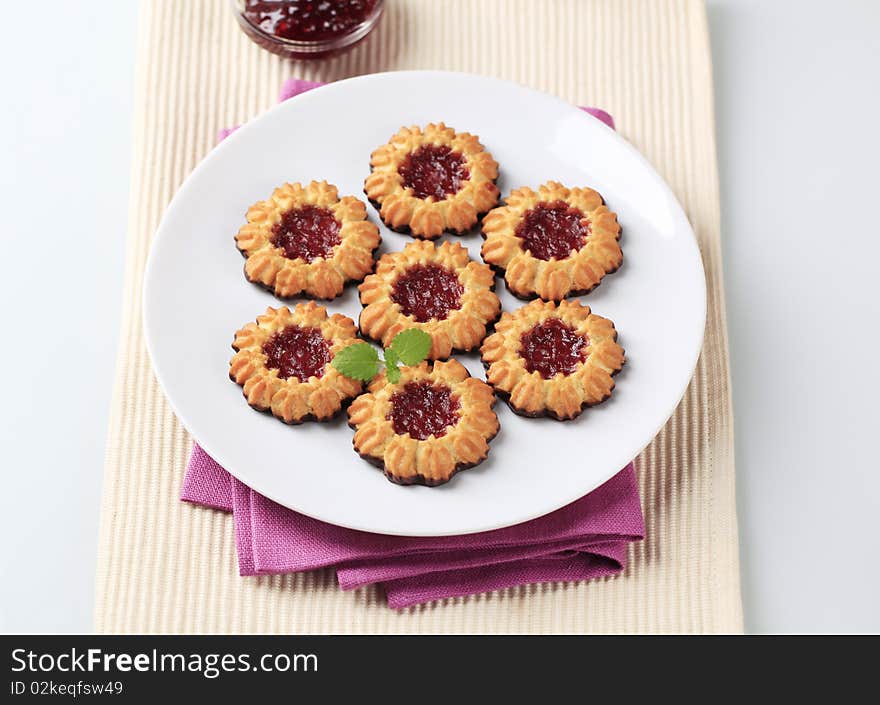 Jam cookies