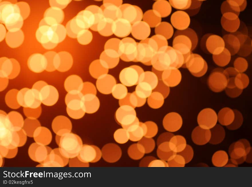 Fiber Optics defocused lights background