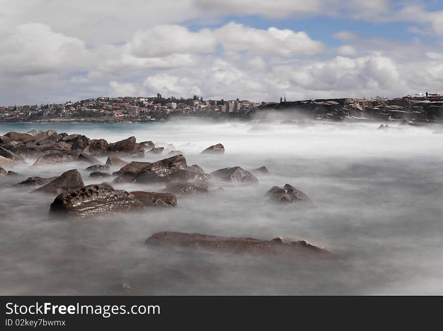 Foamy Sea