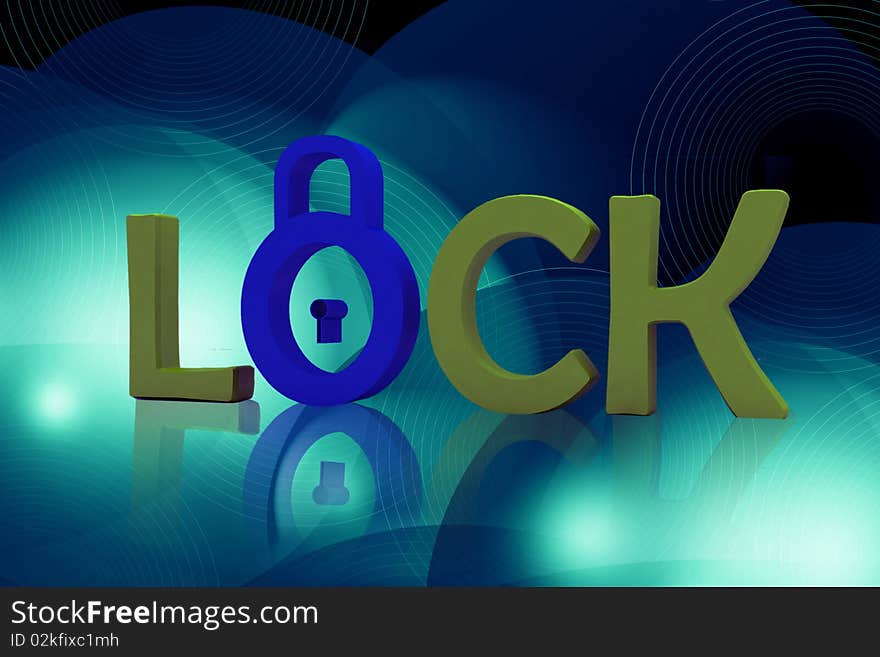 Lock symbol