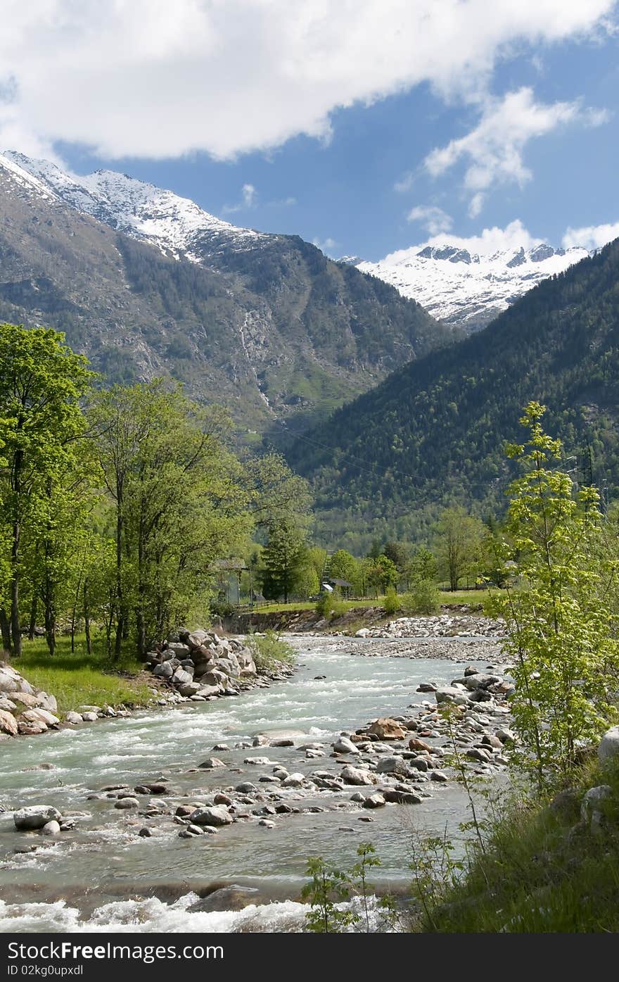 Alpine landscape