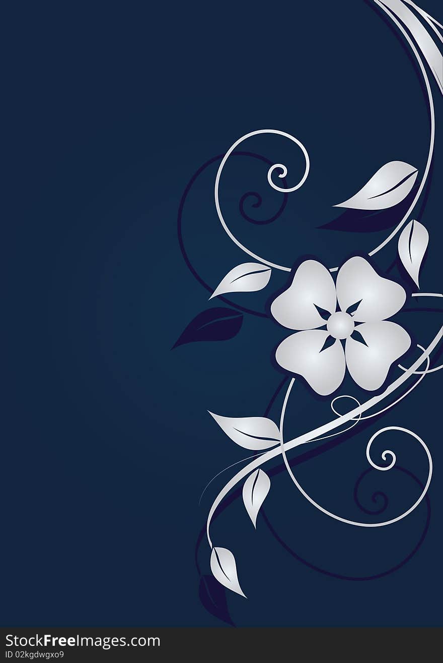 Abstract  Floral Background