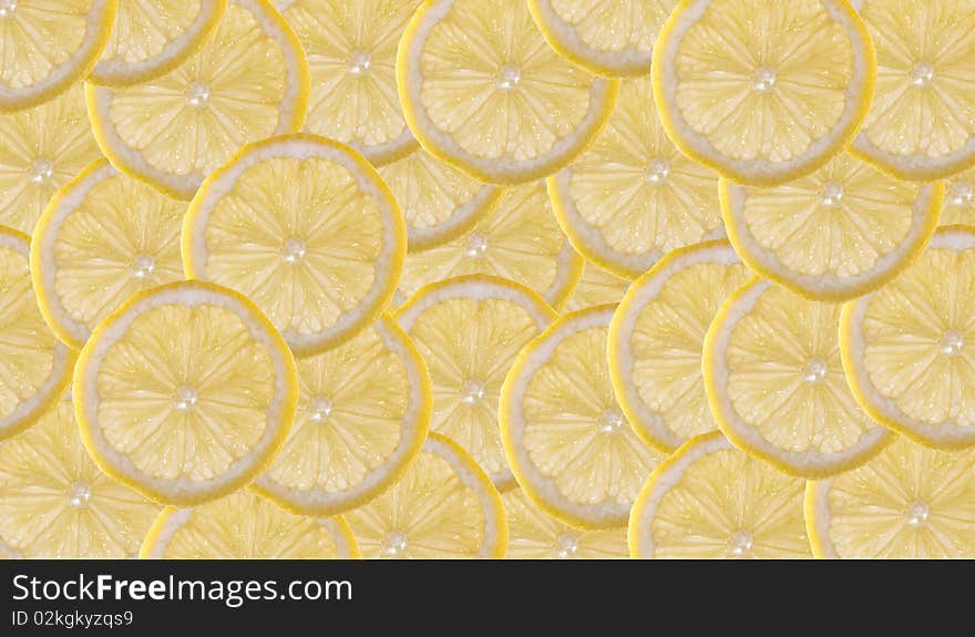 Hi res lemons slices background